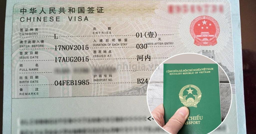 BẢNG GIÁ DỊCH VỤ XIN VISA TRUNG QUỐC 2023 